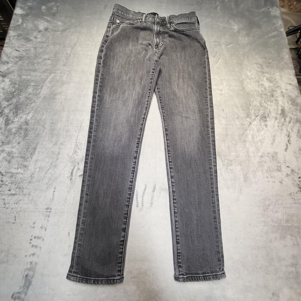 Abercrombie & Fitch Jeans Mens 28x30‎ Gray Athletic Skinny Stretch Denim Casual